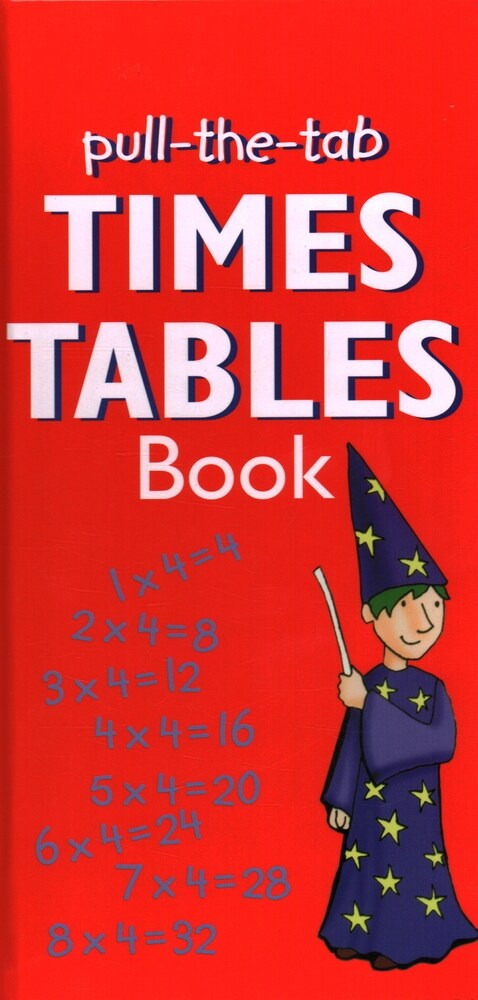 Pull-the-Tab Times Table Book (Hardcover)