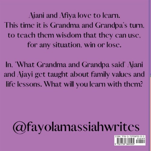 What Grandma and Grandpa said (Paperback)