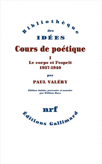 Cours de poetique: Le corps et lesprit (1937-1940) (1) (Paperback)