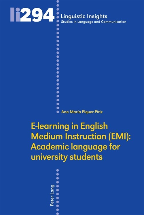 E-Learning in English Medium Instruction (Emi): Academic Language for University Students (Hardcover)