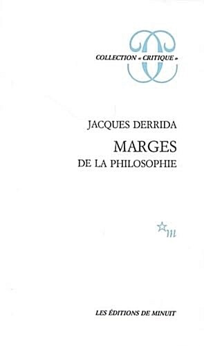 [중고] MARGES DE PHILOSOPHIE (Paperback)