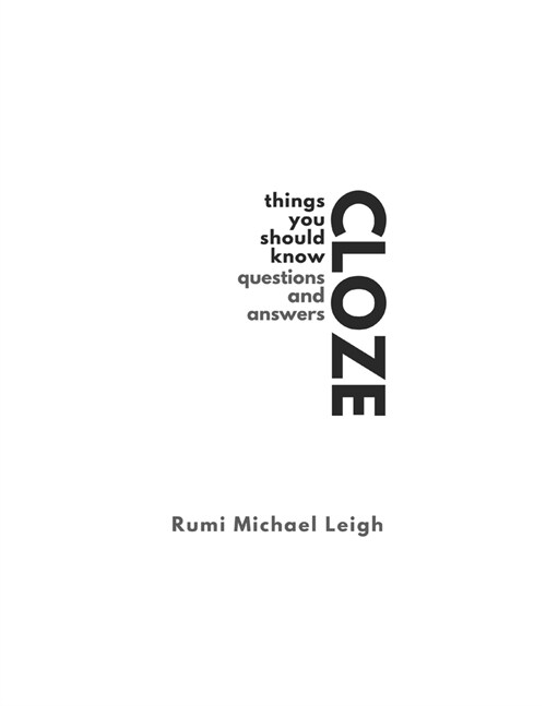 Cloze: Things You Should Know (Questions and Answers) (Paperback)