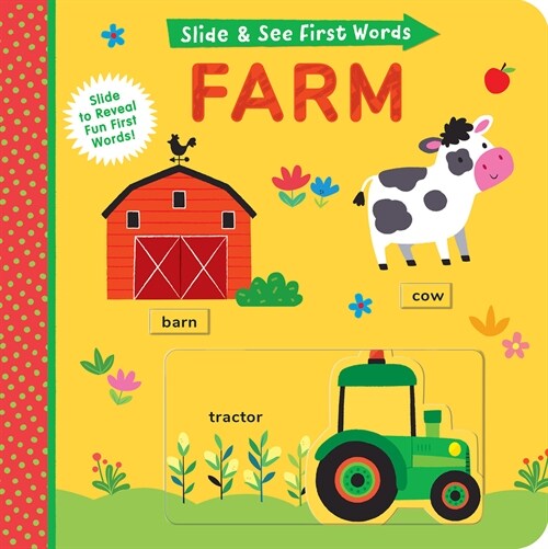 Slide and See First Words: Farm (Board Books)