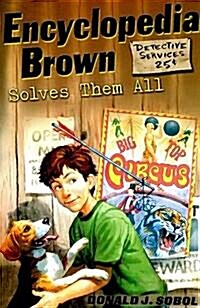 [중고] Encyclopedia Brown #05 Solves Them All (Paperback)