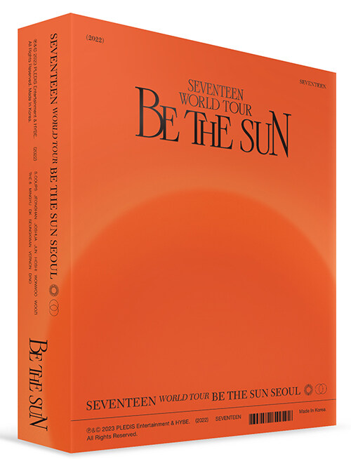 [중고] 세븐틴 - SEVENTEEN WORLD TOUR [BE THE SUN] : SEOUL DVD (3disc)