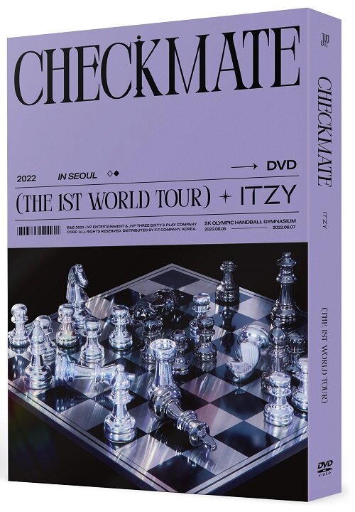 있지 - 2022 ITZY THE 1ST WORLD TOUR CHECKMATE in SEOUL DVD (2disc)