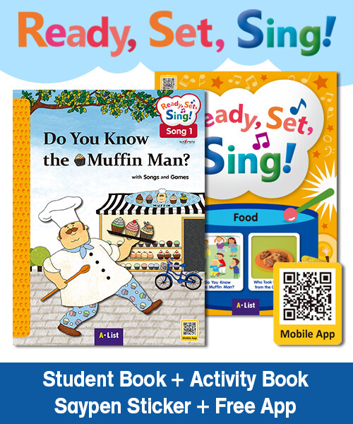 Ready, Set, Sing! Food (Student Book + App QR + Workbook)