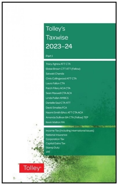 Tolleys Taxwise I 2023-24 (Paperback)