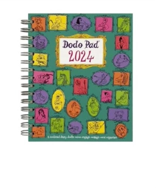 The Dodo Pad Mini / Pocket Diary 2024 - Week to View Calendar Year : A Portable Diary-Organiser-Planner Book with space for up to 5 people/appointment (Diary, 58 Revised edition)