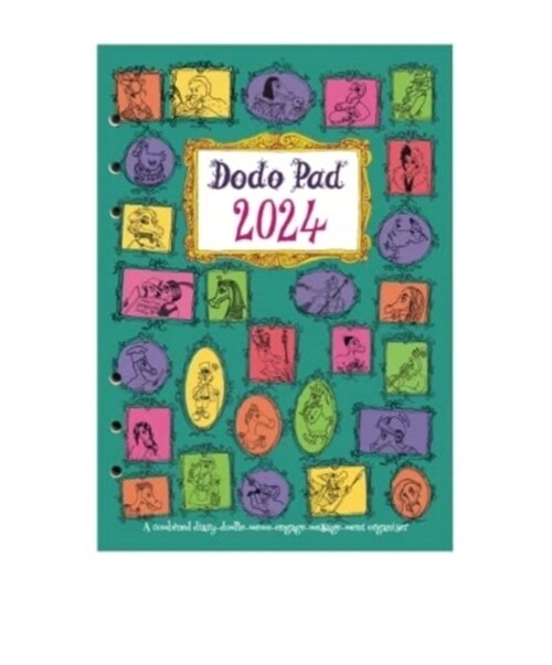 The Dodo Pad Filofax-Compatible 2024 A5 Refill Diary - Week to View Calendar Year : A loose leaf Diary-Organiser-Planner for up to 5 people/activities (Diary, 58 Revised edition)