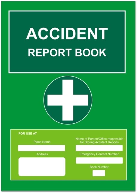 Accident Record Book (Paperback)