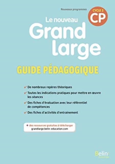 Nouveau Grand Large CP/Guide pedagogique (Hardcover)