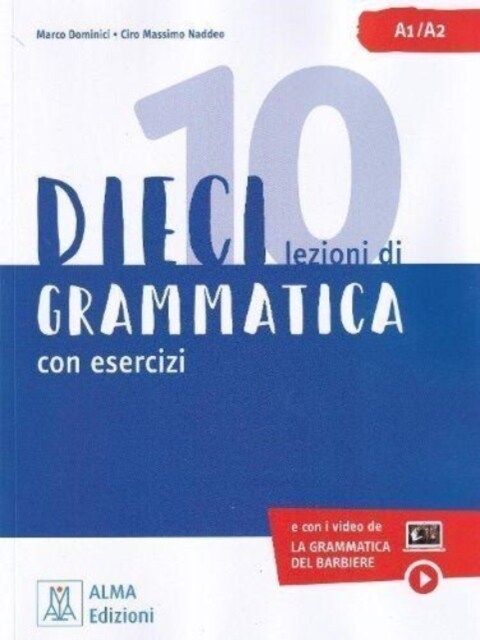 Dieci : Grammatica con esercizi. Libro + video online A1/A2 (VHS Video)