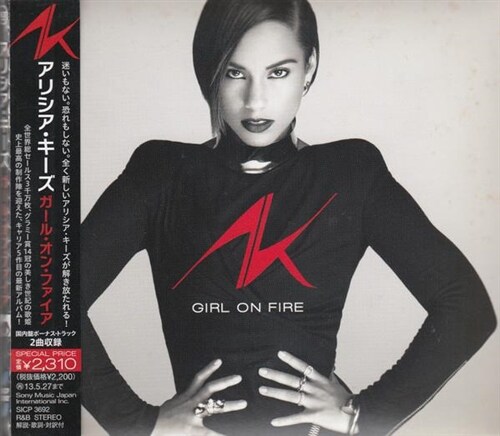 [중고] [수입] Alicia Keys - Girl On Fire [Digipak]