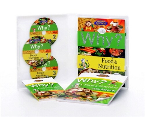 Why? Food & Nutrition (책 + 워크북 + 단어장 + 오디오 CD 3장)