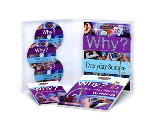 [중고] Why? Everyday Science (책 + 워크북 + 단어장 + 오디오 CD 3장)