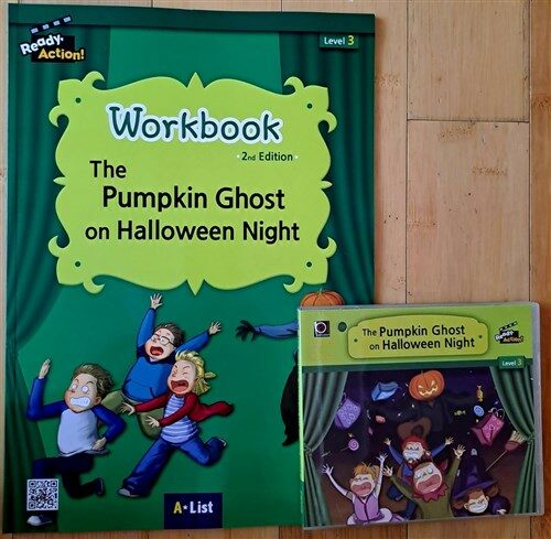 [중고] Ready Action 2E 3: The Pumpkin Ghost on Halloween Night (Workbook) (Paperback, 2nd Edition)