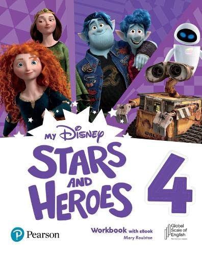 [중고] My Disney Stars & Heroes 4 : Workbook with eBook (Paperback )