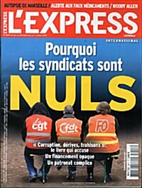 Le Express International (주간 프랑스판): 2013년 09월 25일