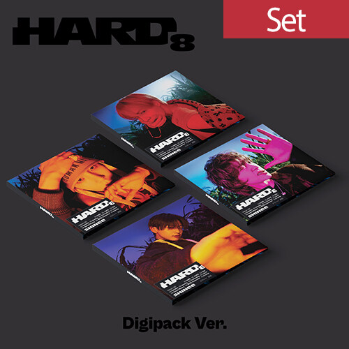 [SET] 샤이니 - 정규 8집 HARD (Digipack Ver.)[커버 4종 세트]