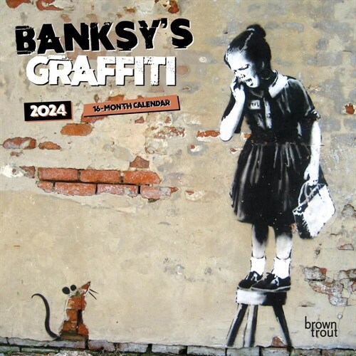 Banksys Graffiti 2024 Mini 7x7 (Other)