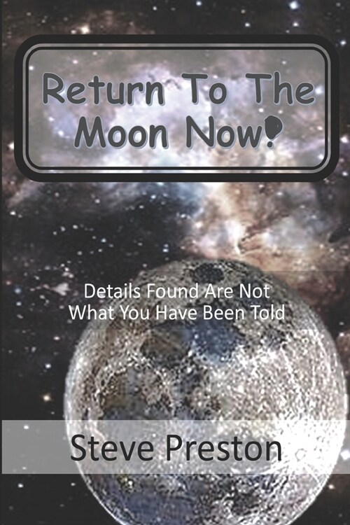 Return to the Moon Now!: Details Found are Not What You Have Been Told (Paperback)
