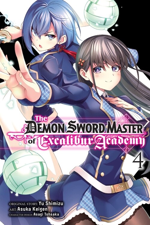 The Demon Sword Master of Excalibur Academy, Vol. 4 (Manga) (Paperback)
