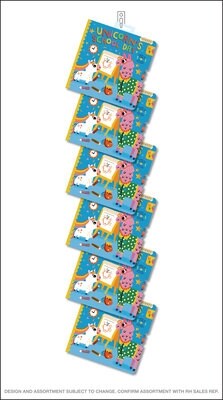 Unicorns School Day 6-Copy Clip Strip (Trade-only Material)