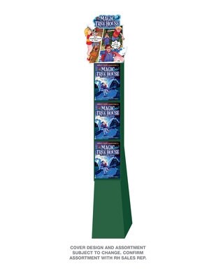 Magic Tree House Knight At Dawn Graphic Novel 9-Copy Floor Display (Trade-only Material)