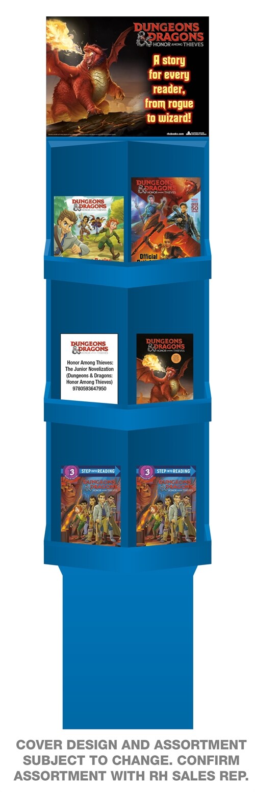 Dungeons & Dragons: Honor Among Thieves Theatrical Release 36-Copy Sidekick Display Spring 2023 (Trade-only Material)
