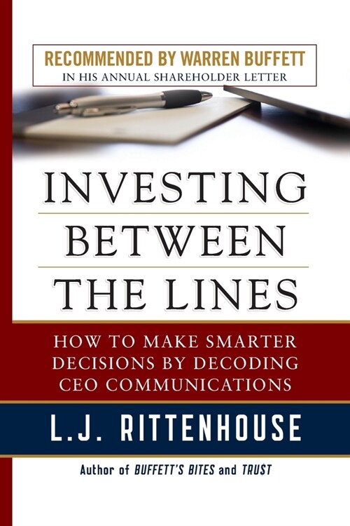 Investing Between the Lines (Pb) (Paperback)