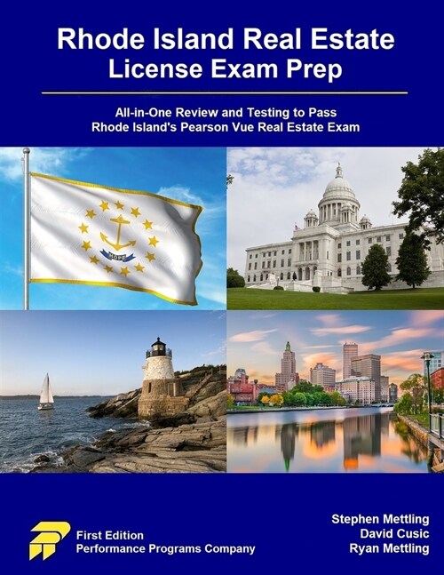 Rhode Island Real Estate License Exam Prep: All-in-One Review and Testing to Pass Rhode Islands Pearson Vue Real Estate Exam (Paperback)