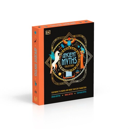 Ancient Myths Collection: Greek Myths, Norse Myths and Egyptian Myths: Featuring 75 Legends and More Than 200 Characters (Hardcover)