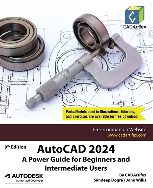 AutoCAD 2024: A Power Guide for Beginners and Intermediate Users (Paperback, 9)