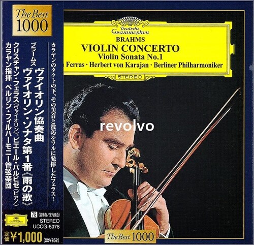 [중고] Brahms : Violin Concerto,Violin Sonata No.1 / Christian Ferras 