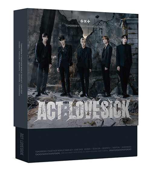 [디지털코드] 투모로우바이투게더 - TOMORROW X TOGETHER WORLD TOUR <ACT : LOVE SICK> IN SEOUL DIGITAL CODE
