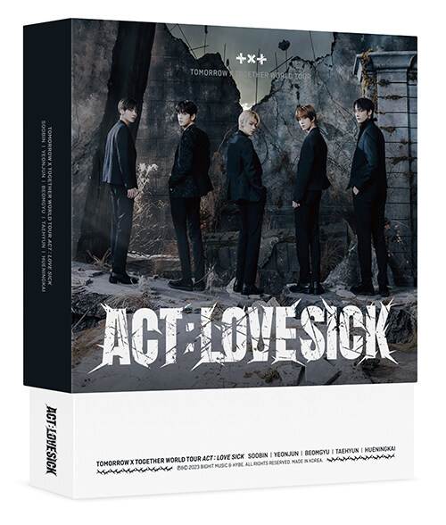 투모로우바이투게더 - TOMORROW X TOGETHER WORLD TOUR <ACT : LOVE SICK> IN SEOUL DVD (3disc)