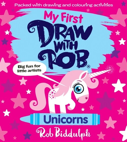 My First Draw With Rob: Unicorns (Paperback)
