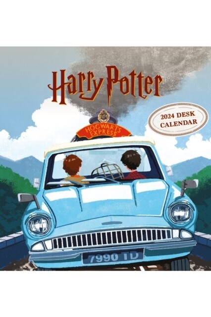 Harry Potter 2024 Post Card Desk Calendar (Calendar)