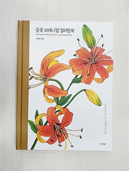 [중고] 들꽃 보태니컬 컬러링북