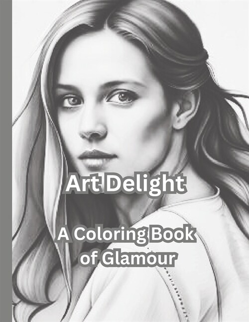 Art Delight: A Coloring Book of Glamour (Paperback)