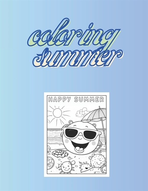 Coloring summer (Paperback)