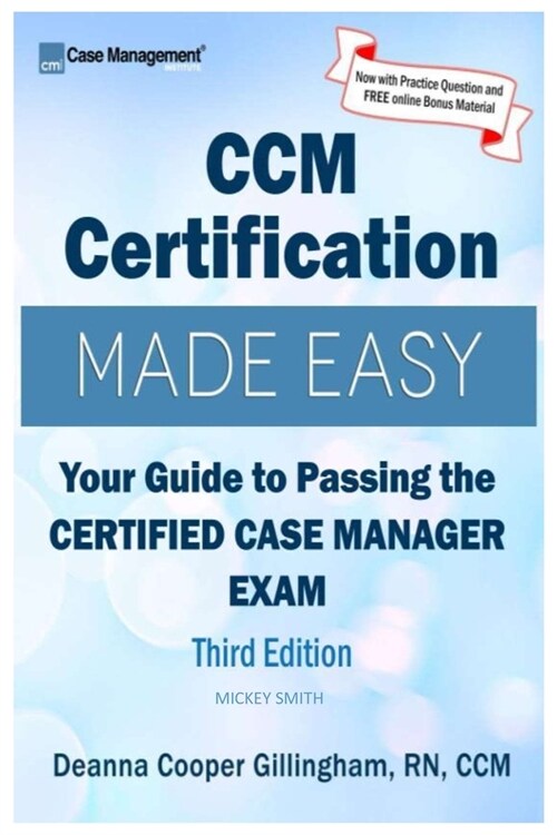 CCM Certification Made Easy (Paperback)