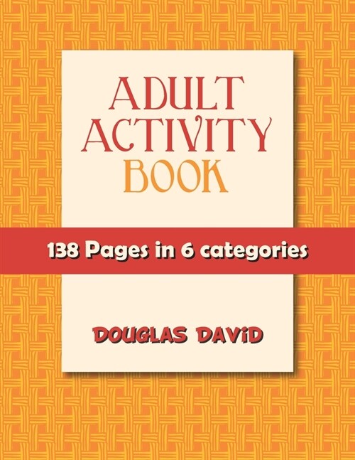 Adult Activity Book (Paperback)