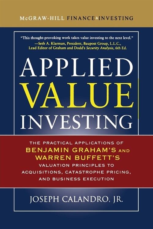 Applied Value Investing (Pb) (Paperback)