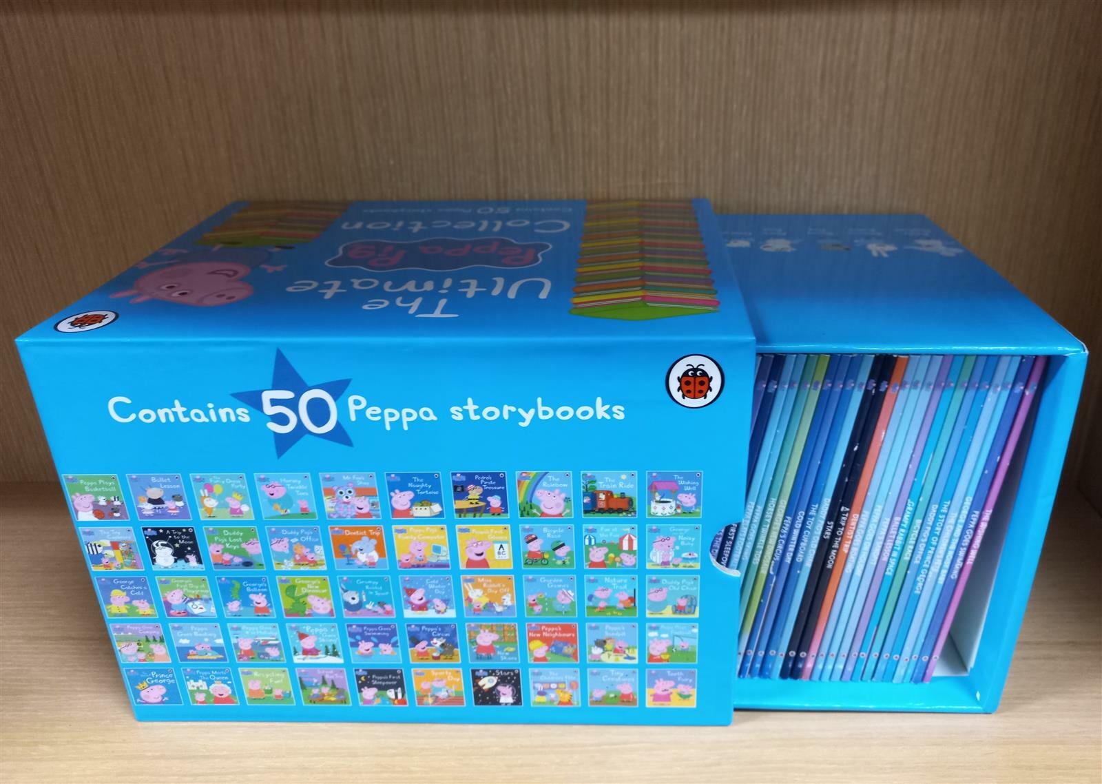 [중고] 페파피그 원서 그림책 컬렉션 50권 박스 세트(블루) : The Ultimate Peppa Pig Collection 50 Book Box Set (Paperback, 영국판)