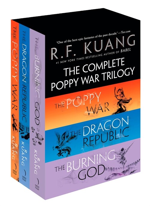 The Complete Poppy War Trilogy Boxed Set: The Poppy War / The Dragon Republic / The Burning God (Paperback)