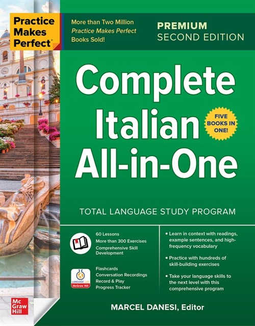 Practice Makes Perfect: Complete Italian All-In-One, Premium Second Edition (Paperback, 2)
