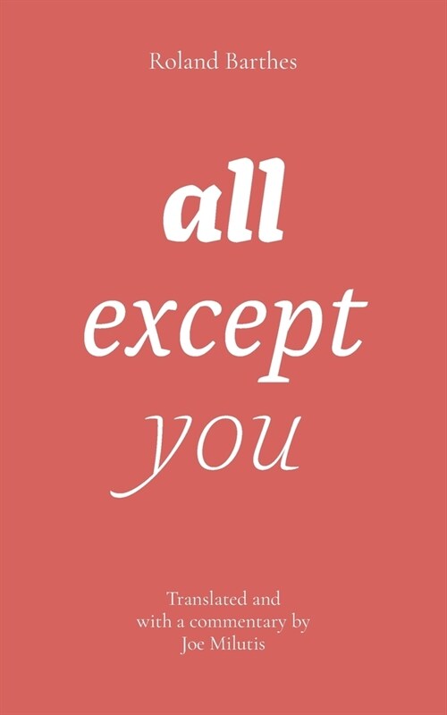 all except you (Paperback)