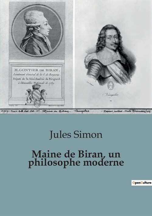 Maine de Biran, un philosophe moderne (Paperback)